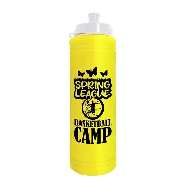Garyline® Slim Line Bottle with Tethered Push-Pull Lid - ...... from ASI 40480 Koozie Group
