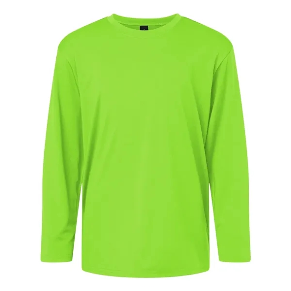 AllPro Pro-Lock Youth Performance Long Sleeve T-Shirt... from ASI 84358 S&S Activewear