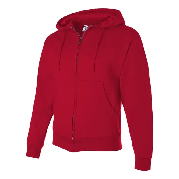 Adult full zip hooded sweatshirt with 1x1 rib cuffs, waistband with... from ASI 84358 S&S Activewear