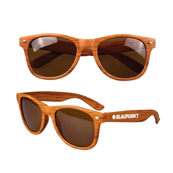 Wood grain sunglasses with UV400 lenses.... from ASI 98360 WOWLine / WOWLine®