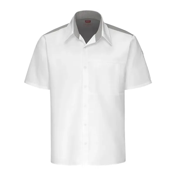 Chef Designs Poplin Airflow Cook Shirt with OilBlok... from ASI 84358 S&S Activewear