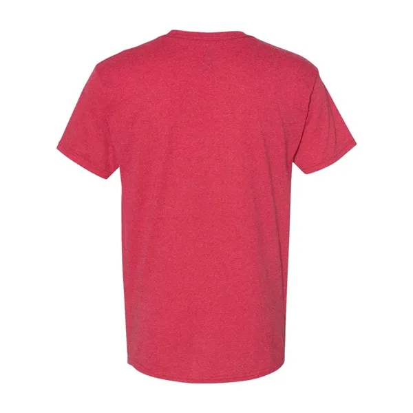 Hanes adult T-shirt made of cotton/polyester with up to 5% recycled... from ASI 84358 S&S Activewear
