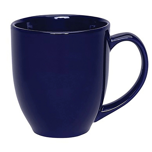 Hard-coated 15 ounce ceramic bistro-style mug in assorted colors.... from ASI 39820 Opusline (Benmex) / Opus Line