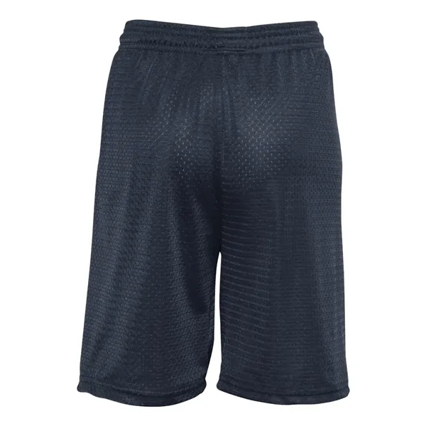 Youth polyester mesh shorts, blank.... from ASI 84358 S&S Activewear