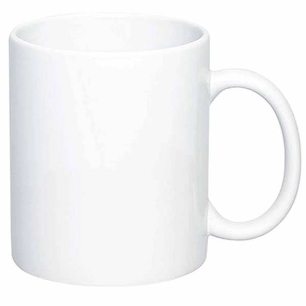 11 ounce colored ceramic mug with C-shaped handle in assorted colors.... from ASI 39820 Opusline (Benmex) / Opus Line