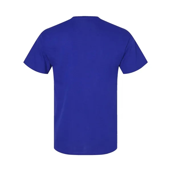 100% ComfortSoft® cotton T-shirt with tag-free neck label, shoulder-to-shoulder taping, and... from ASI 84358 S&S Activewear