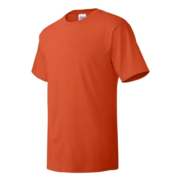 100% ComfortSoft® cotton T-shirt with tag-free neck label, shoulder-to-shoulder taping, and... from ASI 84358 S&S Activewear