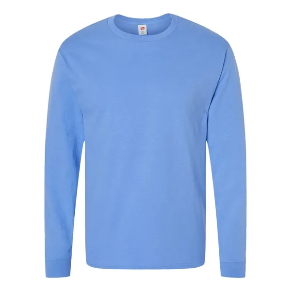 Long sleeve T-shirt made of 100% ComfortSoft® cotton with shoulder-to-shoulder taping... from ASI 84358 S&S Activewear