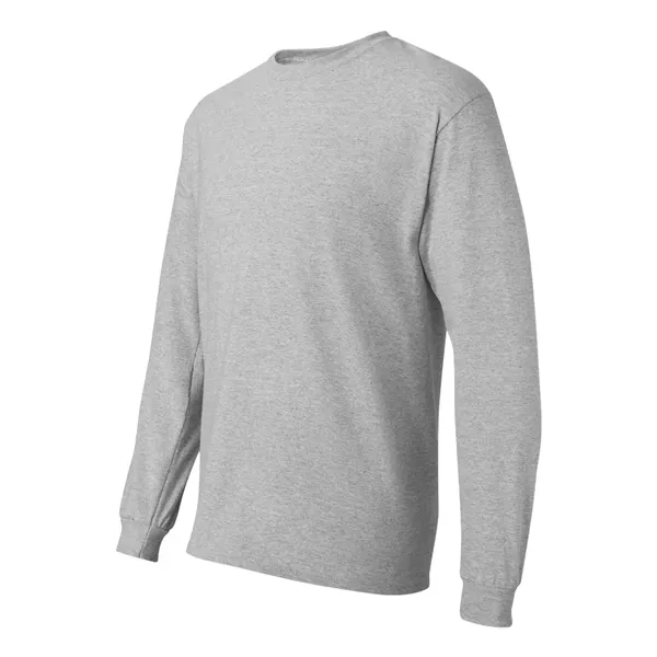 Long sleeve T-shirt made of 100% ComfortSoft® cotton with shoulder-to-shoulder taping... from ASI 84358 S&S Activewear