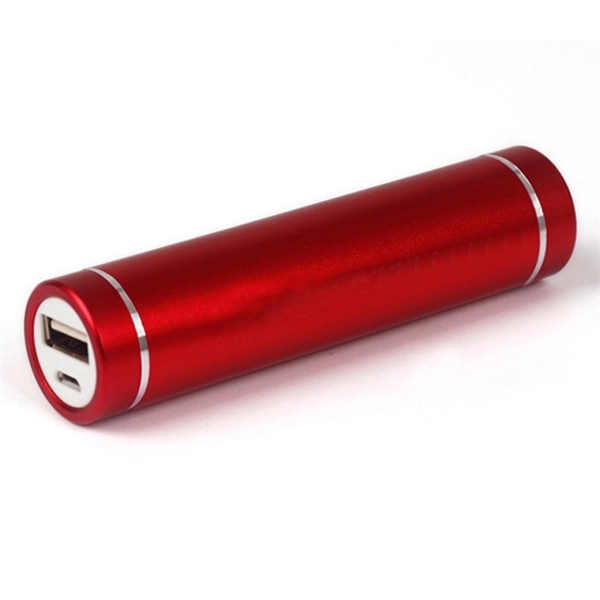 Domestic power bank made of aluminum with a 2200 mAh battery,... from ASI 37218 Athena Promo (tm)