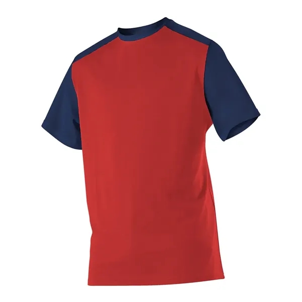 Youth Crew Neck Baseball Jersey... from ASI 84358 S&S Activewear