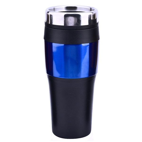 16 oz. tumbler with stainless steel outer shell, plastic liner, double... from ASI 39820 Opusline (Benmex) / Opus Line