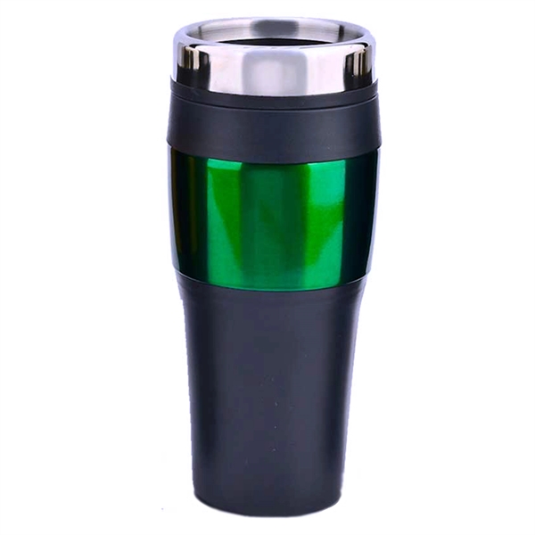 16 oz. tumbler with stainless steel outer shell, plastic liner, double... from ASI 39820 Opusline (Benmex) / Opus Line
