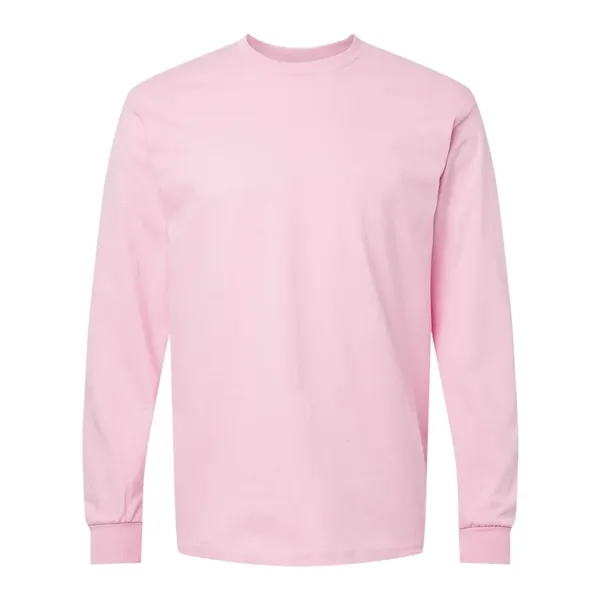 Heavy 100% cotton long sleeve 5.3 oz t-shirt. Blank product.... from ASI 84358 S&S Activewear