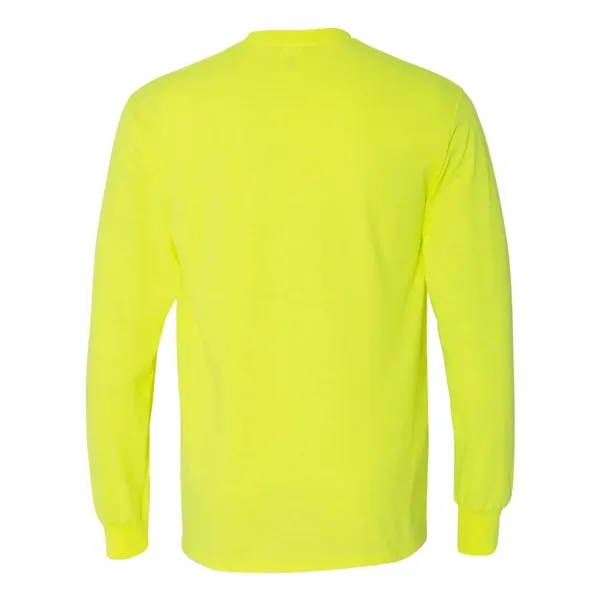 Heavy 100% cotton long sleeve 5.3 oz t-shirt. Blank product.... from ASI 84358 S&S Activewear