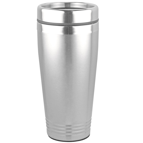 16 ounce stainless steel tumbler with double wall insulation and thumb... from ASI 39820 Opusline (Benmex) / Opus Line