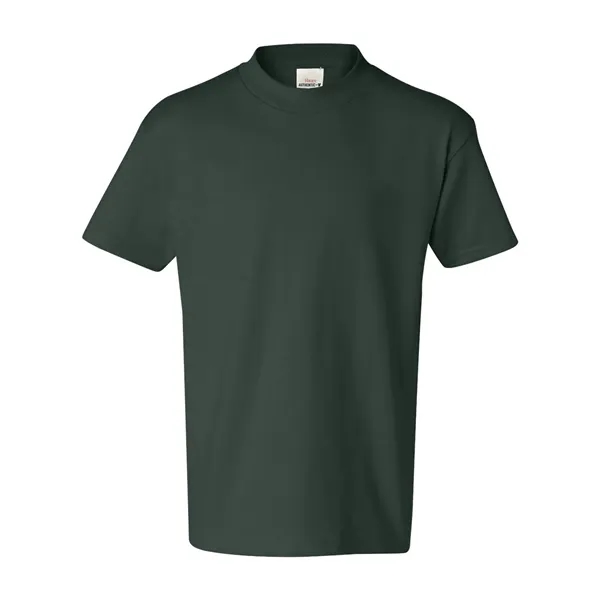 Youth short sleeve T-shirt with lay flat collar, and double-needle stitching.... from ASI 84358 S&S Activewear