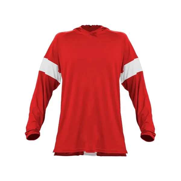 Alleson Athletic Contender Long Sleeve Shooter Shirt... from ASI 84358 S&S Activewear