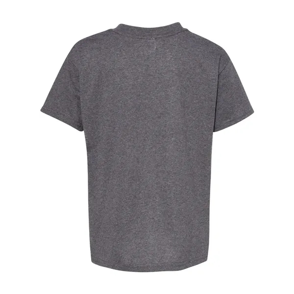 Youth short sleeve T-shirt made of 100% ComfortSoft® cotton with a... from ASI 84358 S&S Activewear