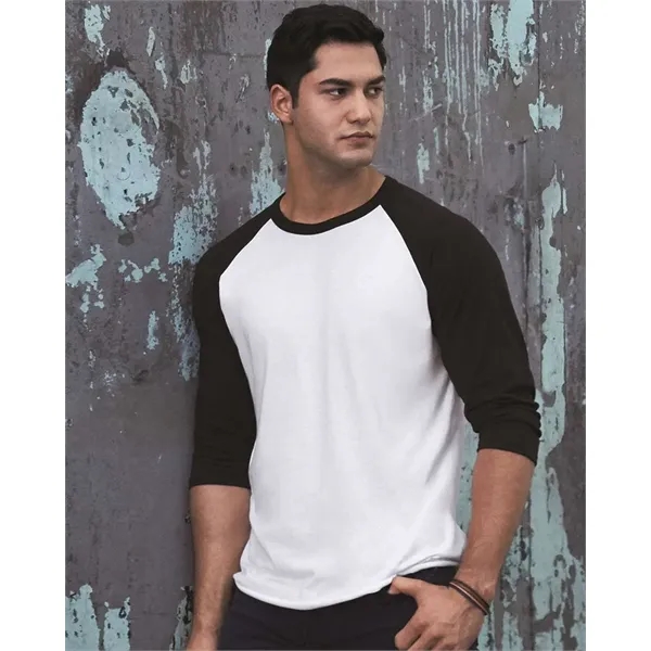 Premium Blend Ringspun Three-Quarter Sleeve Raglan Baseba...... from ASI 84358 S&S Activewear