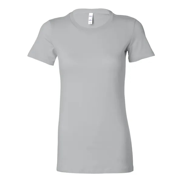 Women's cotton t-shirt with longer length body and shoulder taping. Blank... from ASI 84358 S&S Activewear
