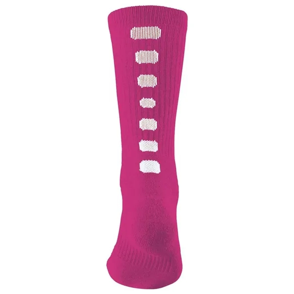 Augusta Sportswear Colorblocked Crew Socks... from ASI 84358 S&S Activewear