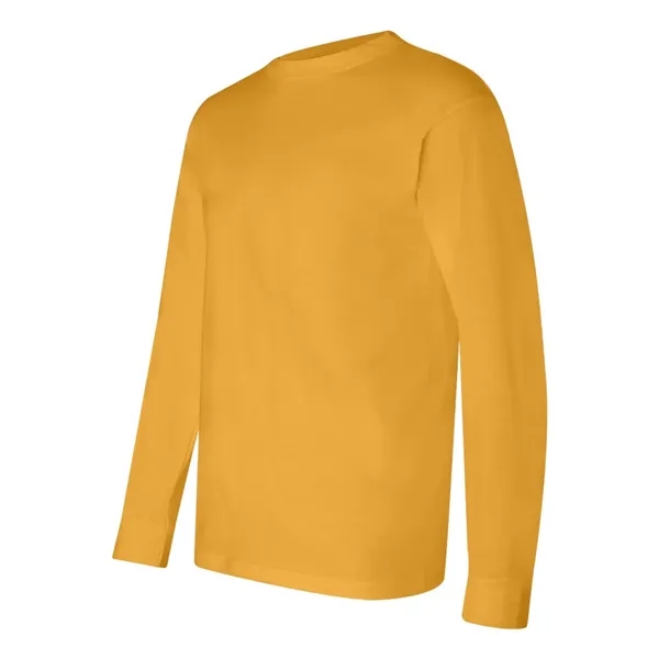 Adult pre-shrunk 100% cotton USA made long sleeve t-shirt. Blank product.... from ASI 84358 S&S Activewear