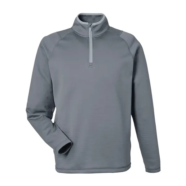 Puma Golf Waffle Fleece Quarter-Zip... from ASI 84358 S&S Activewear