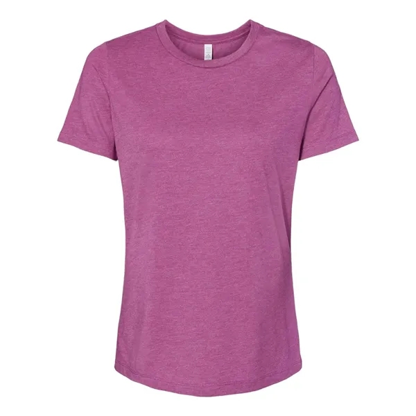 BELLA + CANVAS Women's Relaxed Fit Heather CVC Tee... from ASI 84358 S&S Activewear