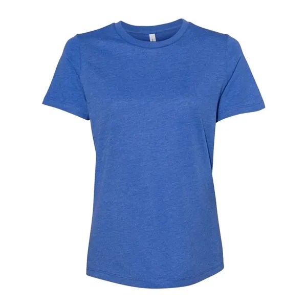 BELLA + CANVAS Women's Relaxed Fit Heather CVC Tee... from ASI 84358 S&S Activewear