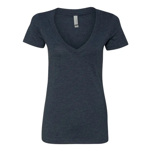 Women's CVC Deep V-Neck T-Shirt, blank.... from ASI 84358 S&S Activewear