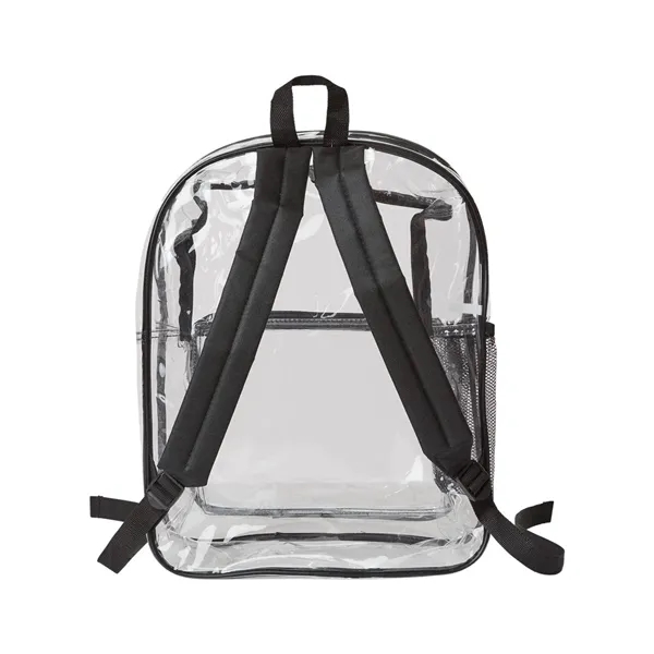 Liberty Bags Large 17" Heavy Duty Clear Backpack... from ASI 84358 S&S Activewear