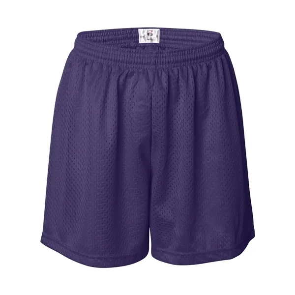 Women's pro mesh shorts with 5" inseam. Blank product.... from ASI 84358 S&S Activewear