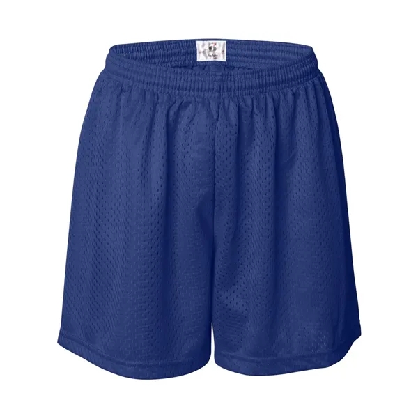 Women's pro mesh shorts with 5" inseam. Blank product.... from ASI 84358 S&S Activewear