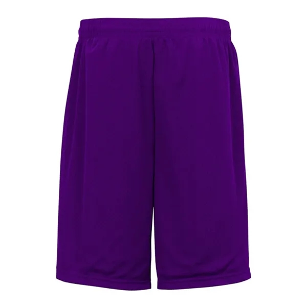 Polyester 9" pro mesh pocketed shorts. Blank product.... from ASI 84358 S&S Activewear