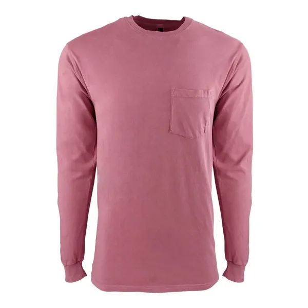 Inspired Dye Long Sleeve Pocket Crew... from ASI 84358 S&S Activewear