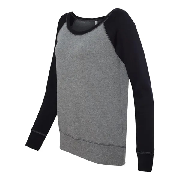 Women's ponge fleece slouchy sweatshirt. Blank product.... from ASI 84358 S&S Activewear