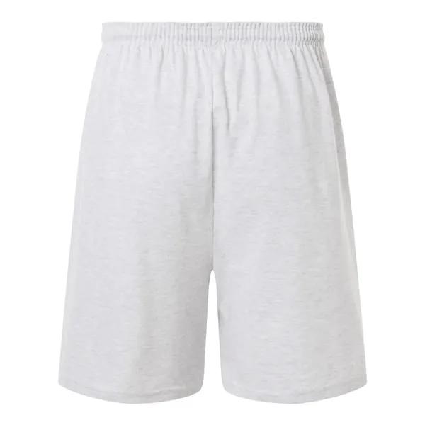 100% cotton jersey gym short with 6-inch inseam and multi-needle elastic... from ASI 84358 S&S Activewear