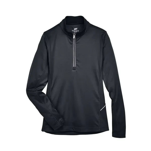 Ultra Club Women's Cool & Dry Sport Quarter-Zip Pullover... from ASI 84358 S&S Activewear