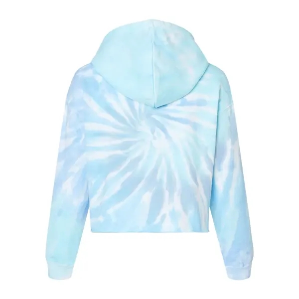 Colortone Tie-Dyed Crop Hooded Sweatshirt... from ASI 84358 S&S Activewear