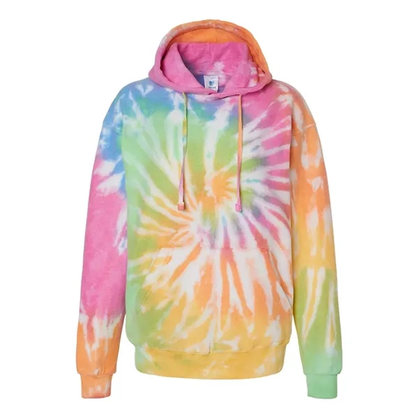 Colortone Tie-Dyed Angel Fleece Hooded Sweatshirt... from ASI 84358 S&S Activewear