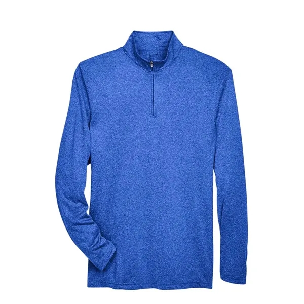 Ultra Club Cool & Dry Heathered Performance Quarter-Zip... from ASI 84358 S&S Activewear