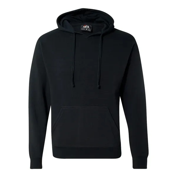 Fleece hooded sweatshirt with flat draw cord and front pouch pocket.... from ASI 84358 S&S Activewear