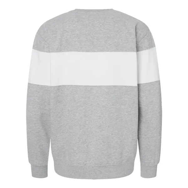 J. America Varsity Fleece Crewneck Sweatshirt... from ASI 84358 S&S Activewear