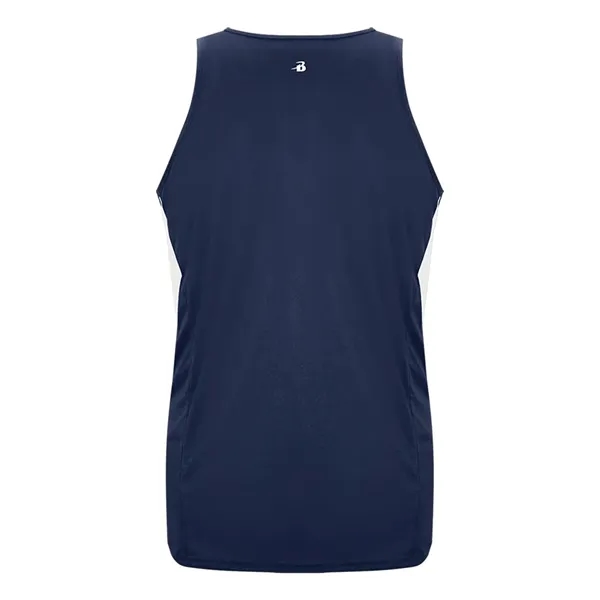 Moisture-wicking, antimicrobial singlet made of 100% polyester with contrast side inserts.... from ASI 84358 S&S Activewear