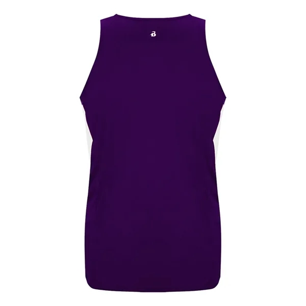 Moisture-wicking, antimicrobial singlet made of 100% polyester with contrast side inserts.... from ASI 84358 S&S Activewear