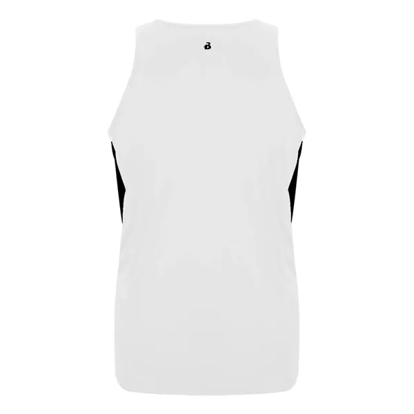 Moisture-wicking, antimicrobial singlet made of 100% polyester with contrast side inserts.... from ASI 84358 S&S Activewear