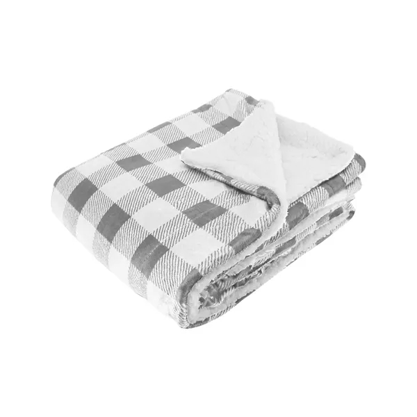 Liberty Bags Micro Mink Sherpa Blanket, blank.... from ASI 84358 S&S Activewear