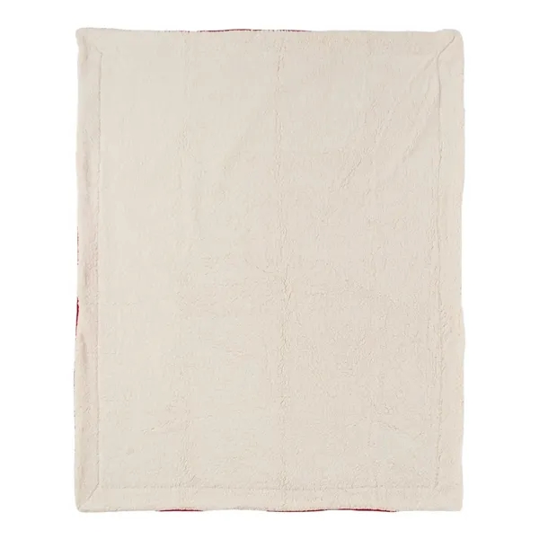 Liberty Bags Micro Mink Sherpa Blanket, blank.... from ASI 84358 S&S Activewear