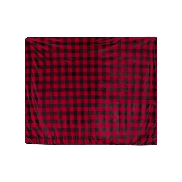 Liberty Bags Micro Mink Sherpa Blanket, blank.... from ASI 84358 S&S Activewear